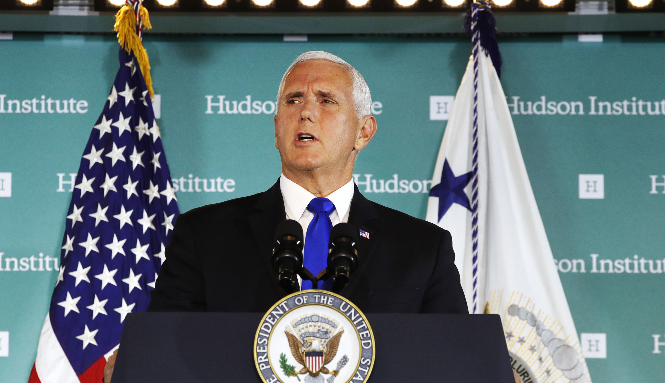 Pence: China should follow Taiwan’s lead to democracy