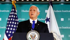 Pence: China should follow Taiwan’s lead to democracy