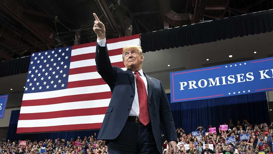 Trump adds rallies in Kentucky, Ohio to make 4 stops next week