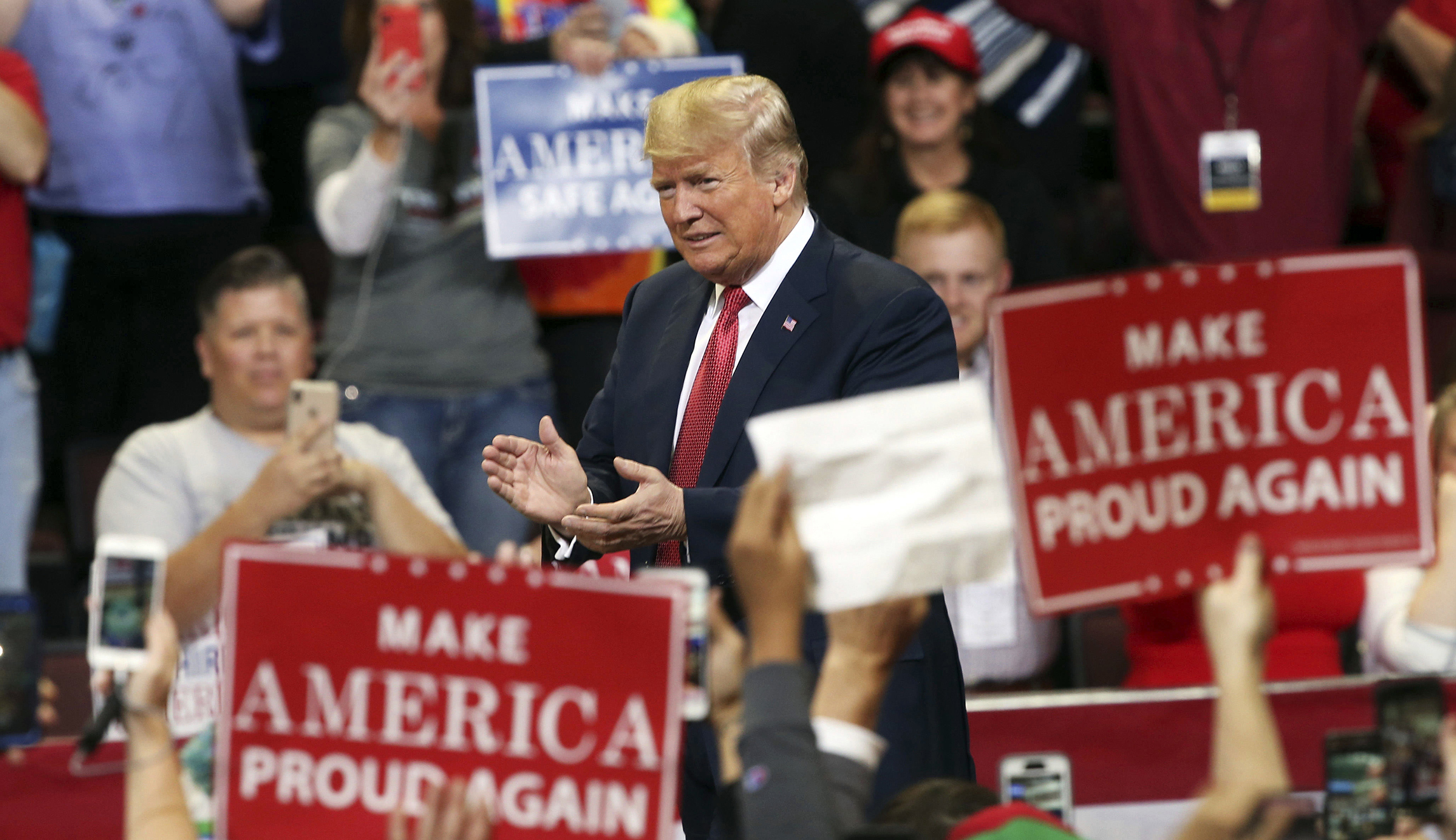 The enduring power of a Trump rally