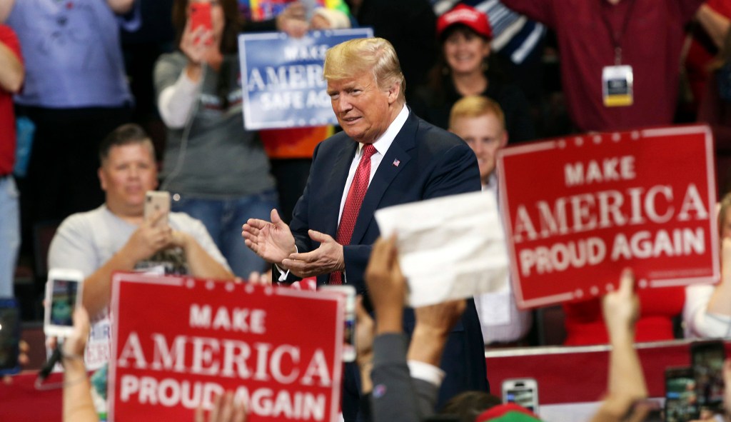 The enduring power of a Trump rally