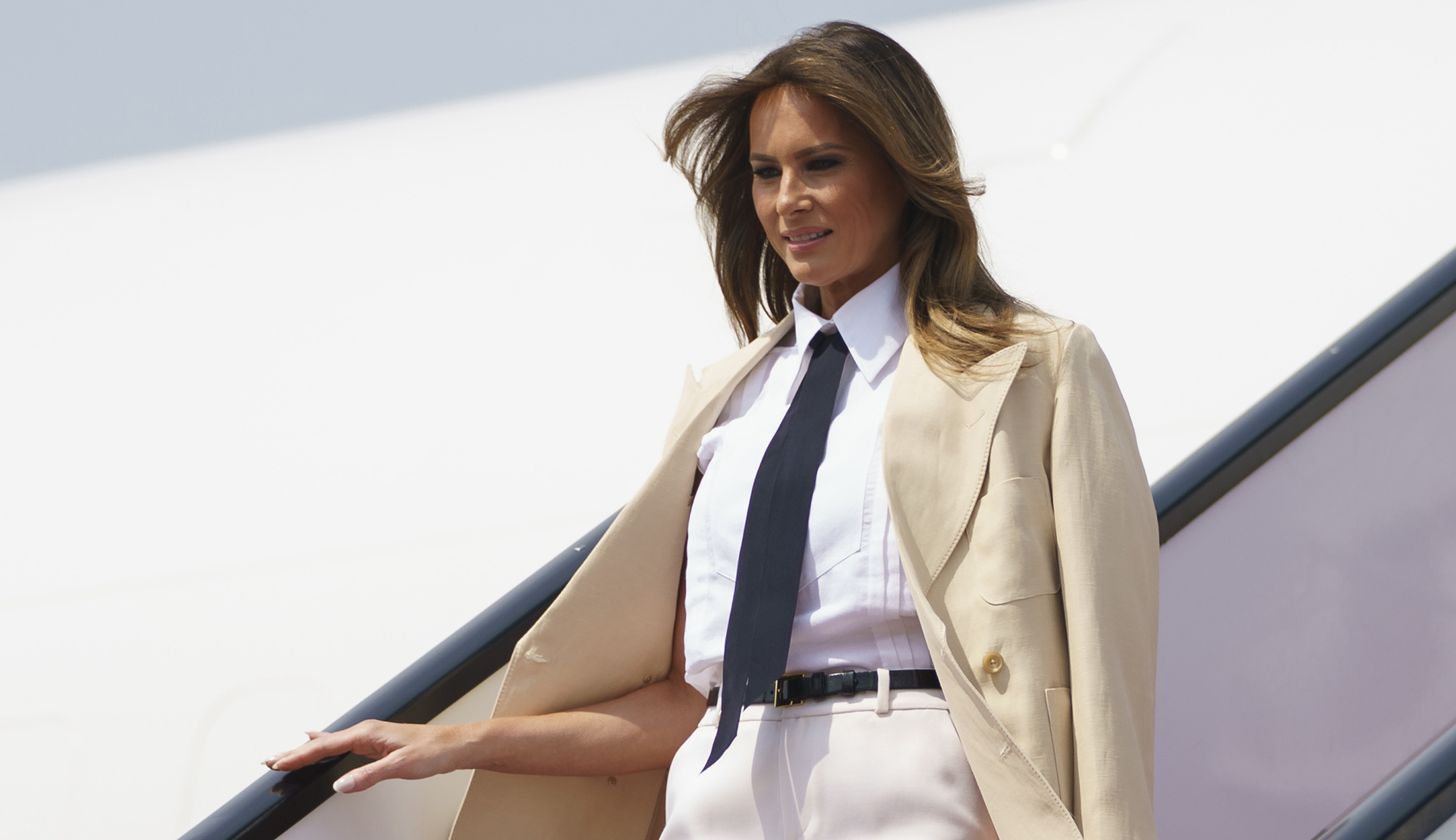 Melania Trump: Talk about my actions, not my fashion