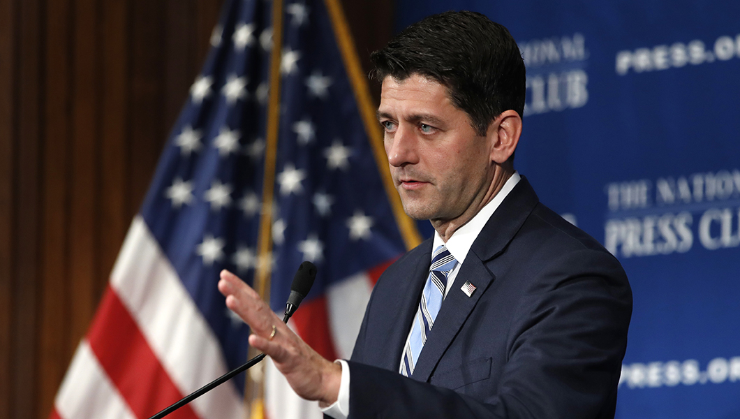 Paul Ryan warns of post-election border wall funding fight