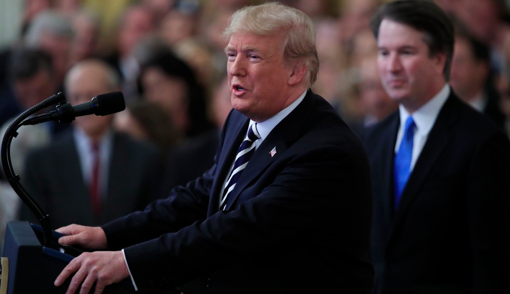 Trump upset New York Times didn’t put Kavanaugh’s ‘victory’ on front page