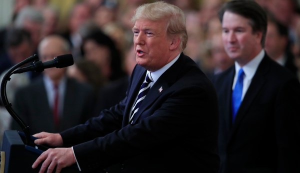 Trump upset New York Times didn’t put Kavanaugh’s ‘victory’ on front page