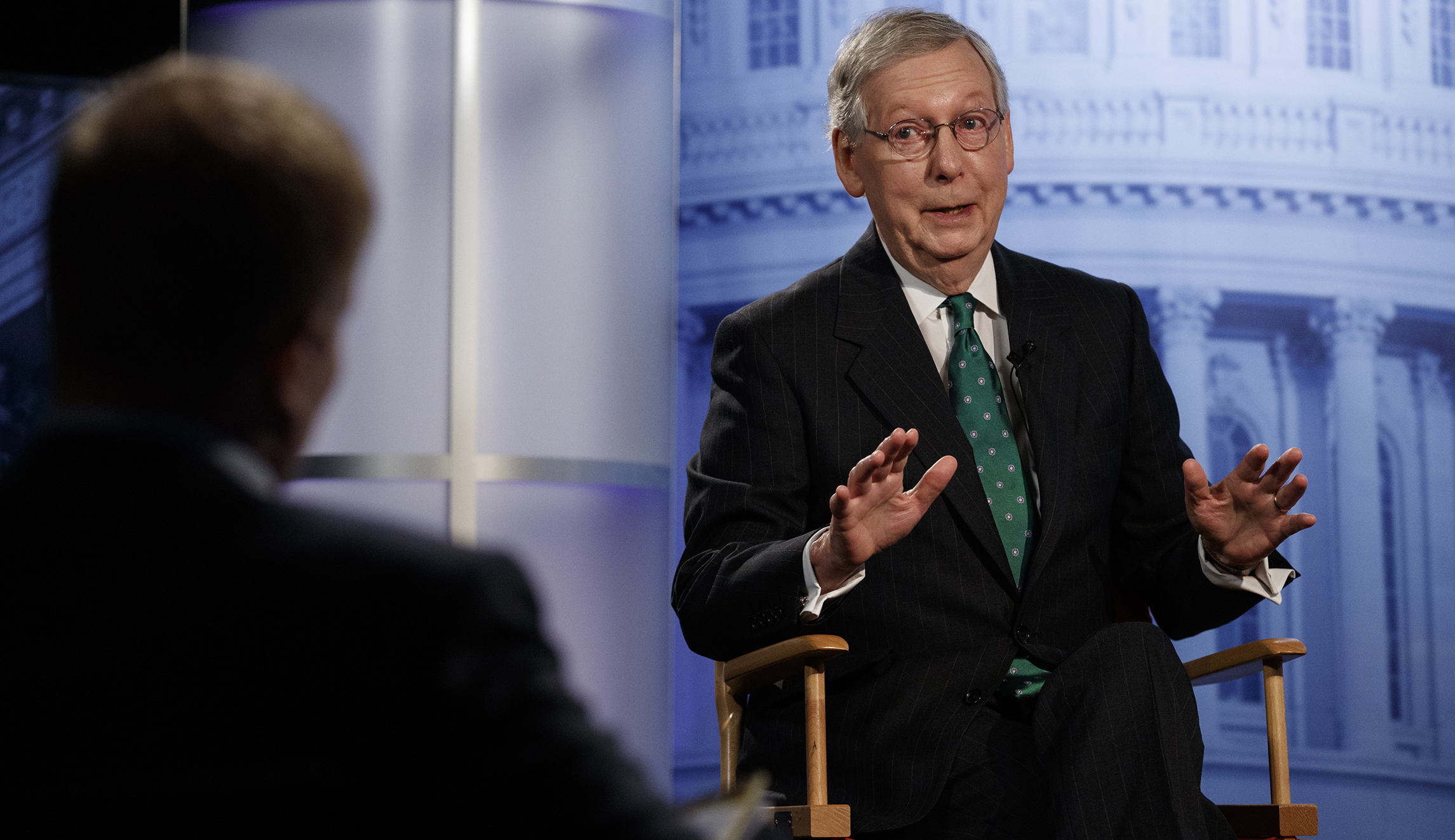 Mitch McConnell sets stage for border wall funding battle in lame duck session
