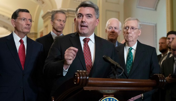The conservation bill is a boon for Republican Sen. Cory Gardner of Colorado, a lead sponsor who is aiming to boost his environmental record in a purple state.