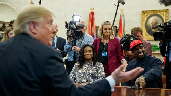 Trump bullish on African-American support after Kanye West visit