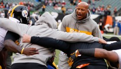 Steelers linebacker Ryan Shazier walks onto same field he got serious spinal injury one year ago