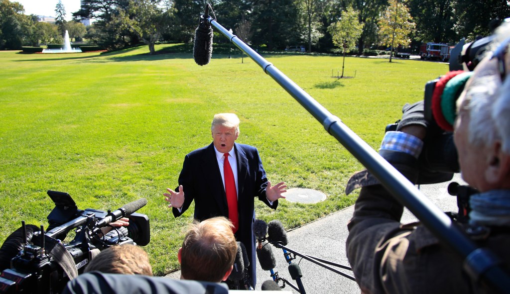 Media hammer Trump’s ‘lies’: ‘One lie after another’