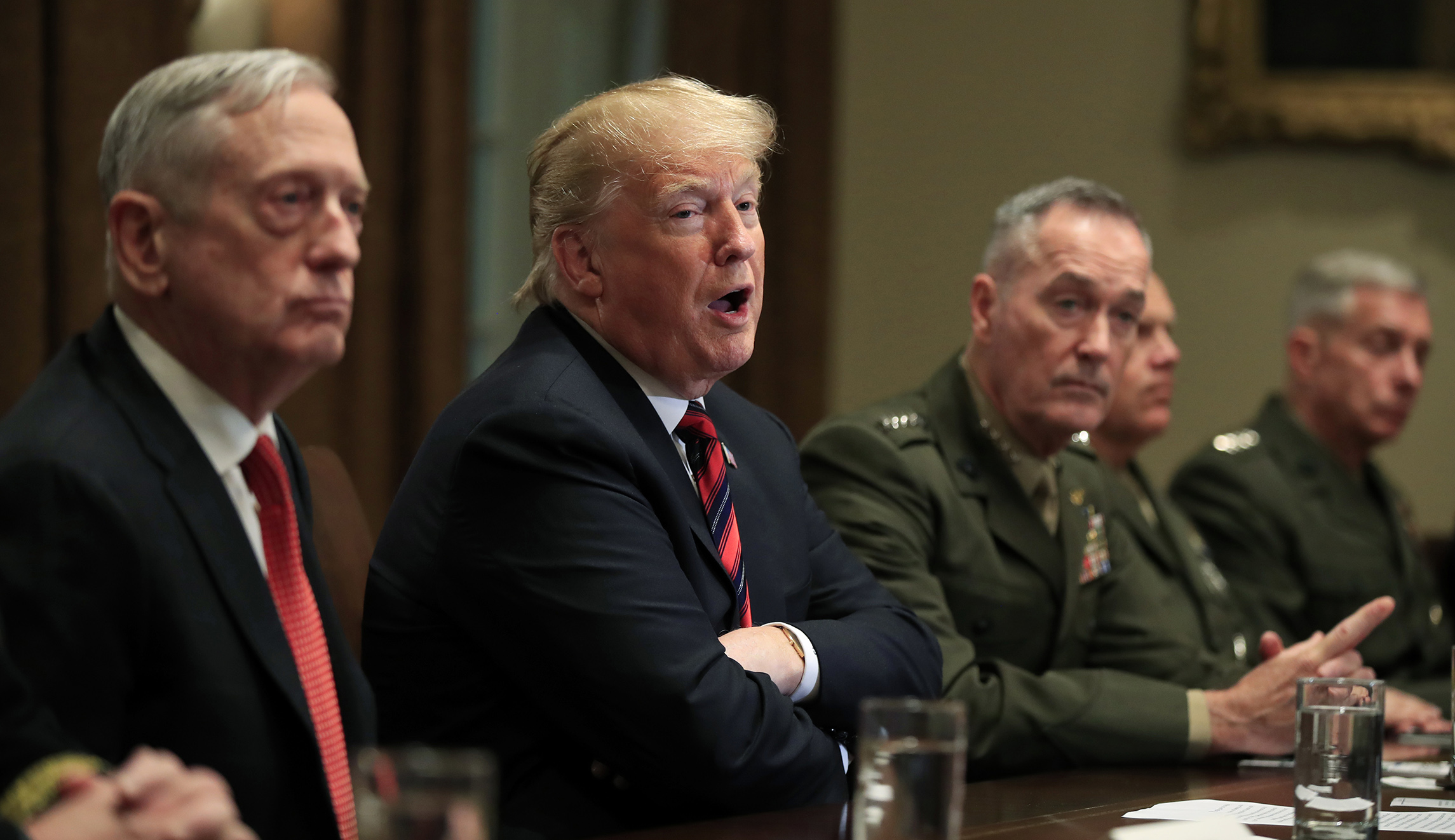 Trump heats up spending debate by calling out ‘crazy’ defense budget