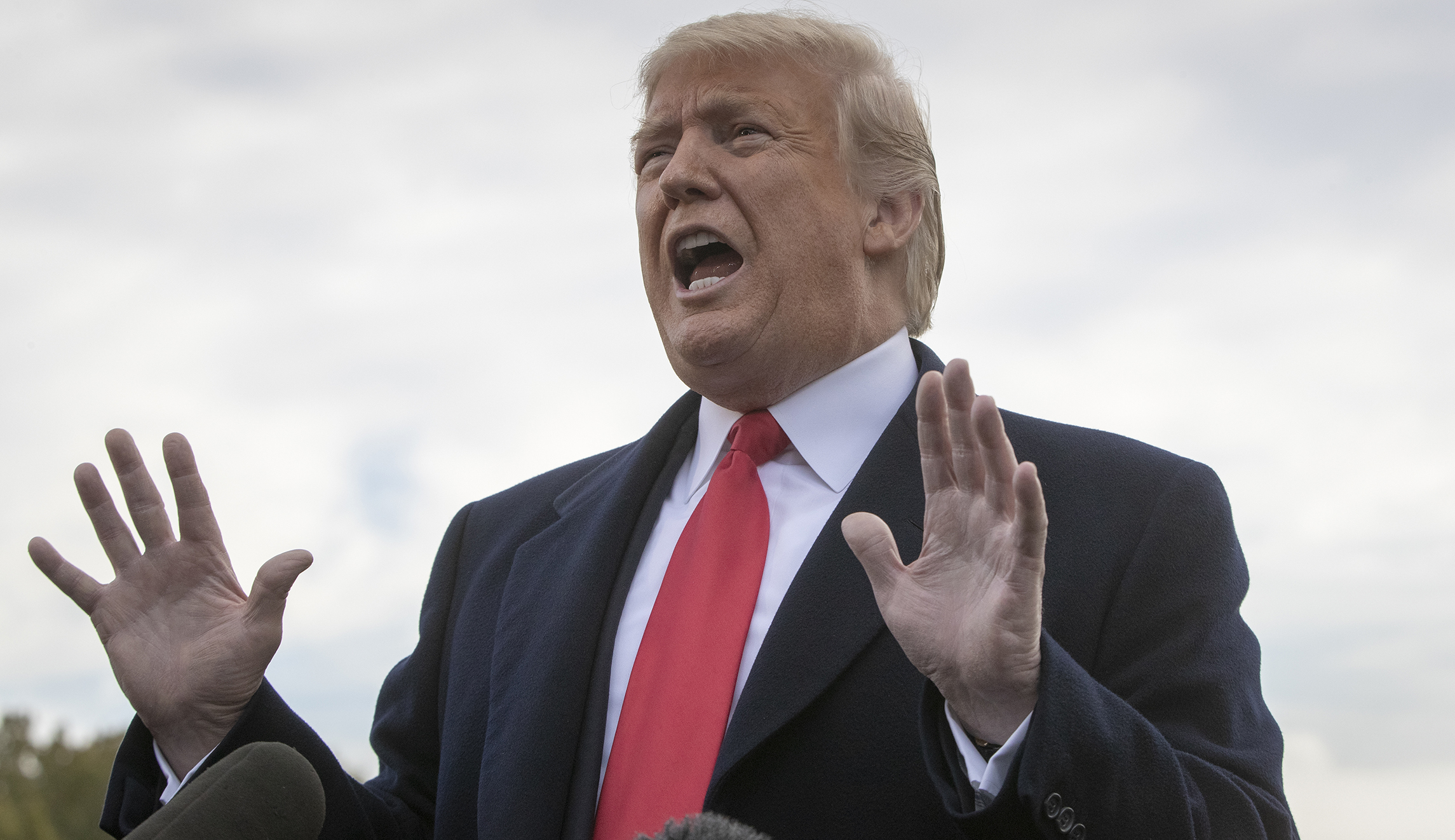 Trump: Administration could send up to 15,000 troops to southern border