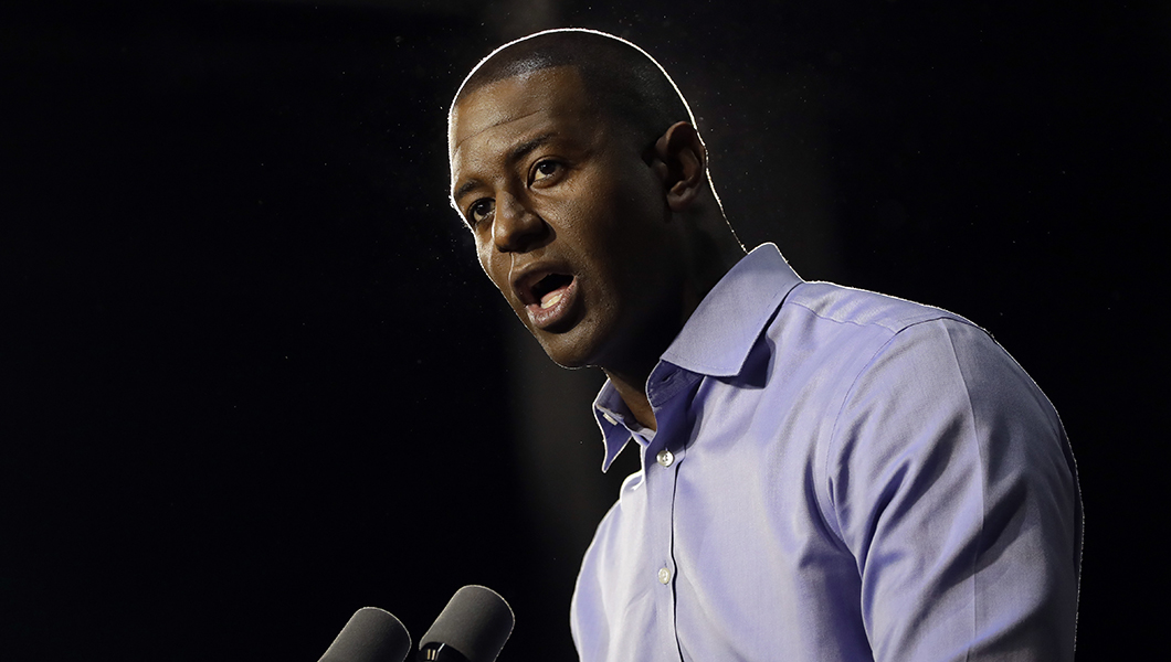 Trump congratulates ‘strong Democrat warrior’ Andrew Gillum on ‘competitive race’