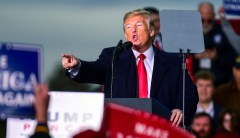 Trump warns ‘radical’ Democrats will take a ‘giant wrecking ball’ to the economy if victorious