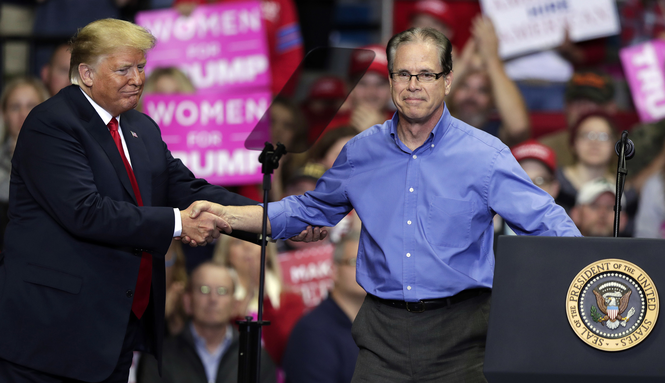 Sen. Mike Braun endorses Trump in 2024 Republican primary