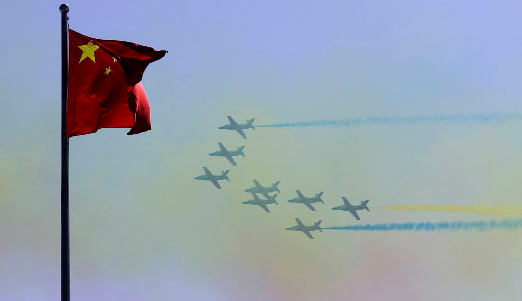 China prepares to fly fighter jets over Taiwan