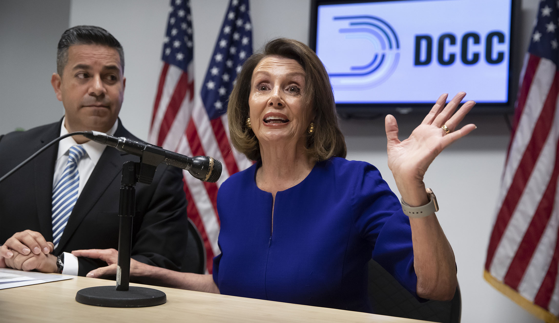 Pelosi 100 percent confident Democrats will take the House