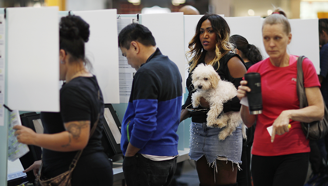 Voters split on which party should win control of Congress after midterm elections: Poll