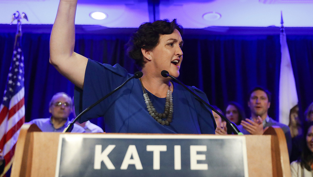 Fight breaks out at Katie Porter town hall