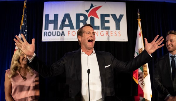 Democratic challenger Harley Rouda poised to oust Putin-aligned GOP Rep. Dana Rohrabacher