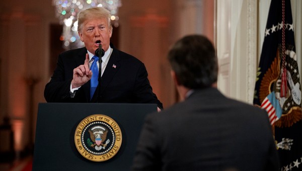 ‘Give me a break!’ Trump slams media for claiming White House used ‘doctored’ Acosta video
