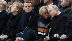 Macron and Merkel, no saviors of the West, bend before Putin