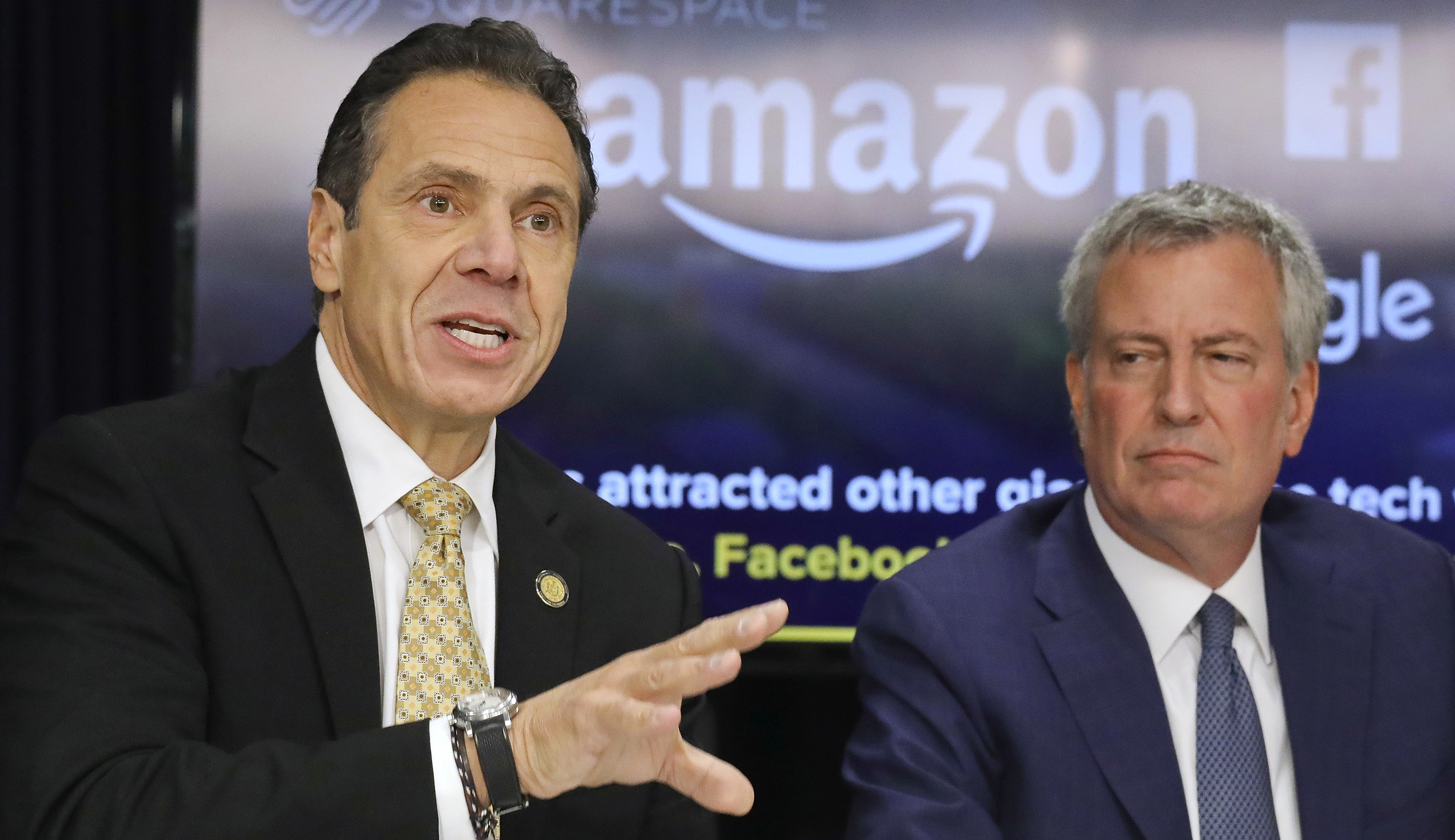 Gov. Andrew Cuomo swipes at NYC Mayor Bill de Blasio for being absent when power outage hits