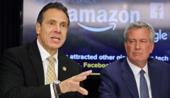 Gov. Andrew Cuomo swipes at NYC Mayor Bill de Blasio for being absent when power outage hits