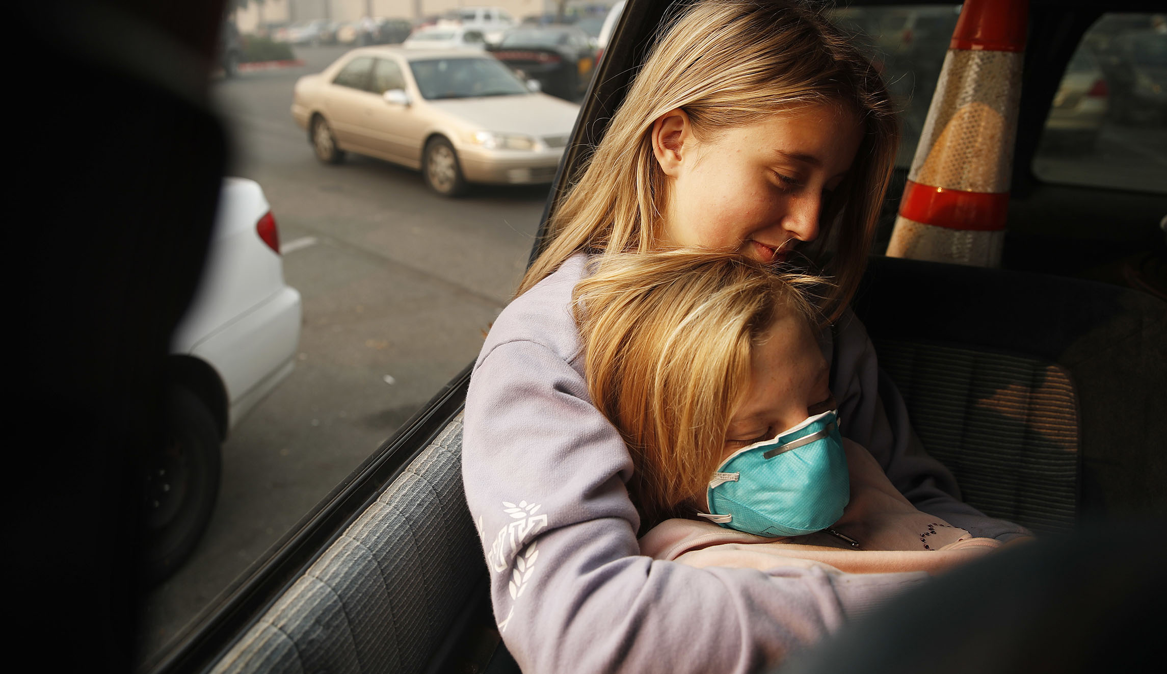 As fires rage in California, hope and humanity come together