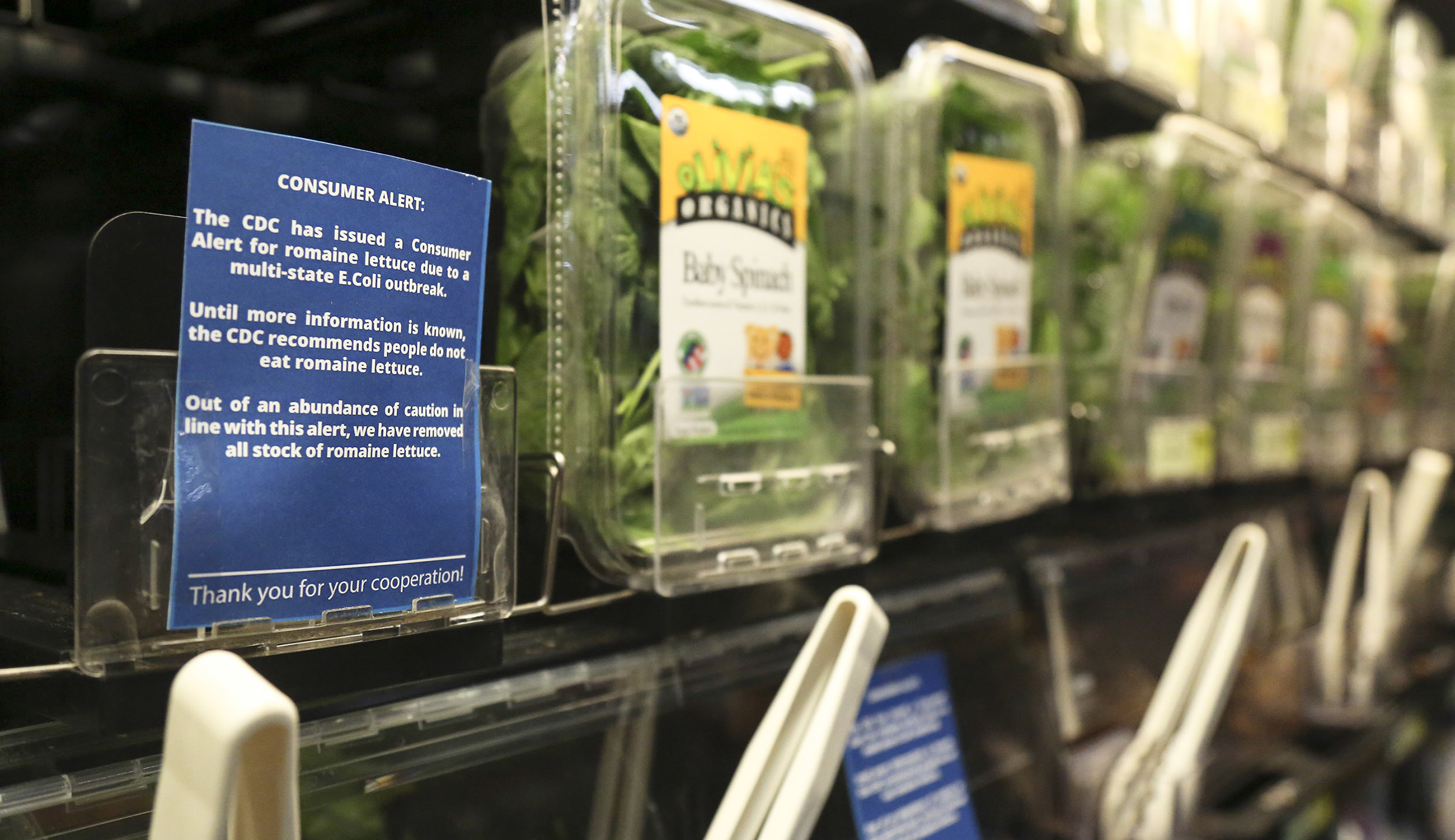 FDA: Romaine lettuce from California ‘likely’ to blame for E.coli outbreak