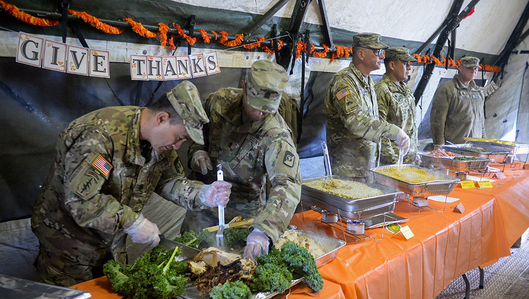 DHS extension request could mean troops spend holidays at border