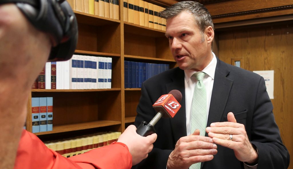 Kansan Kris Kobach promoting new private group aiming to build Trump’s wall