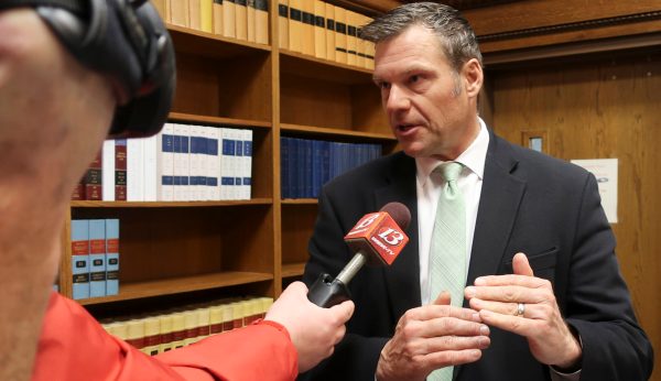 Kansan Kris Kobach promoting new private group aiming to build Trump’s wall