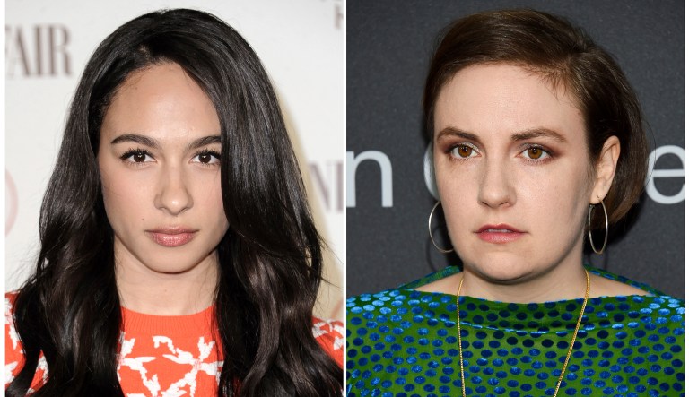 Lena Dunham’s master class in how to not defend a friend accused of sexual assault This combination photo shows actress Aurora Perrineau in Los Angeles on Feb. 17, 2015, left, and actress-writer Lena Dunham in New York on May 29, 2018. Dunham is apologizing to Perrineau for defending a writer who Perrineau accused of sexual misconduct. Writing Wednesday in The Hollywood Reporter, Dunham says she âdid something inexcusableâ in supporting producer and writer Murray Miller.