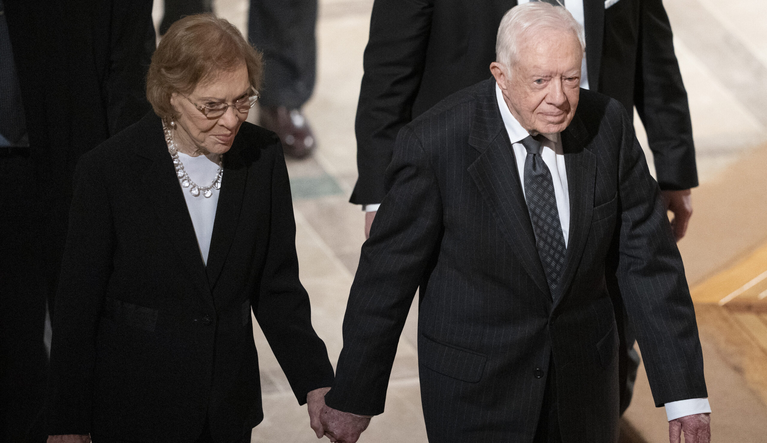 Jimmy Carter, Rosalynn Carter both released from hospital