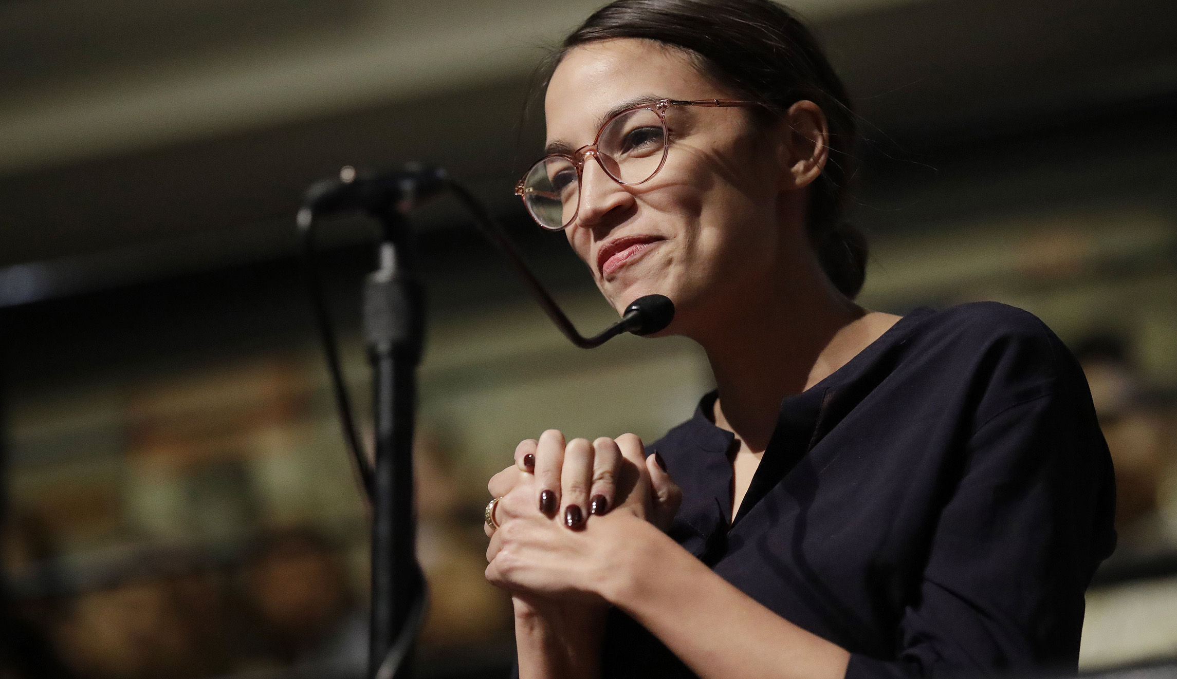 GOP lawmakers groan as Alexandria Ocasio-Cortez votes for Nancy Pelosi to be speaker