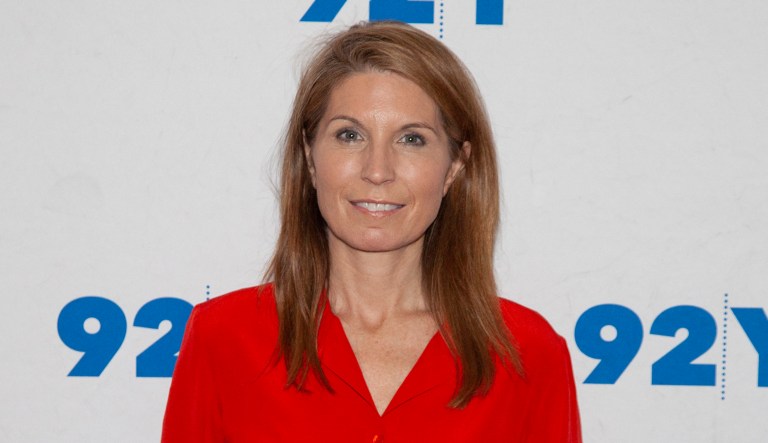 Nicolle Wallace poses backstage at the 92nd Street Y in New York.