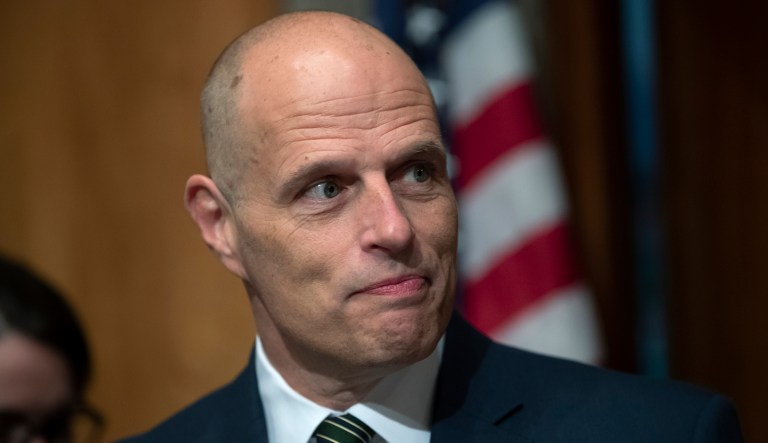 In this Nov. 15, 2018, file photo, acting U.S. Immigration and Customs Enforcement Director Ronald Vitiello appears for his confirmation hearing in Washington.