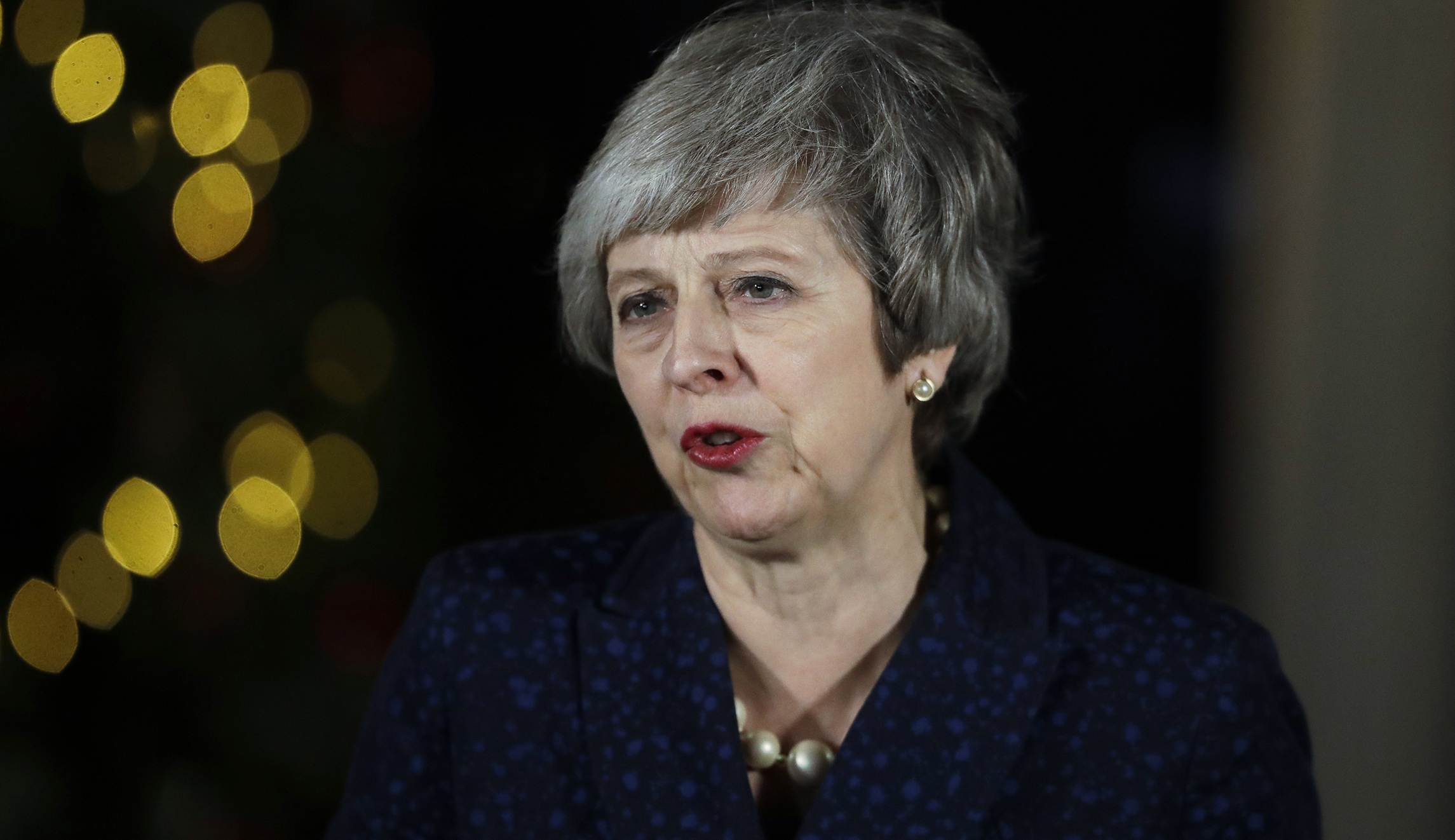 UK Prime Minister Theresa May survives no-confidence vote