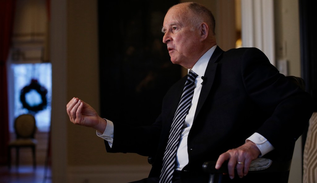 Jerry Brown: Climate change ‘an enemy’ as ‘devastating’ as the Nazis