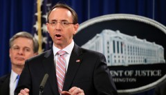 Rosenstein defends Mueller investigation, teases announcement on oversight