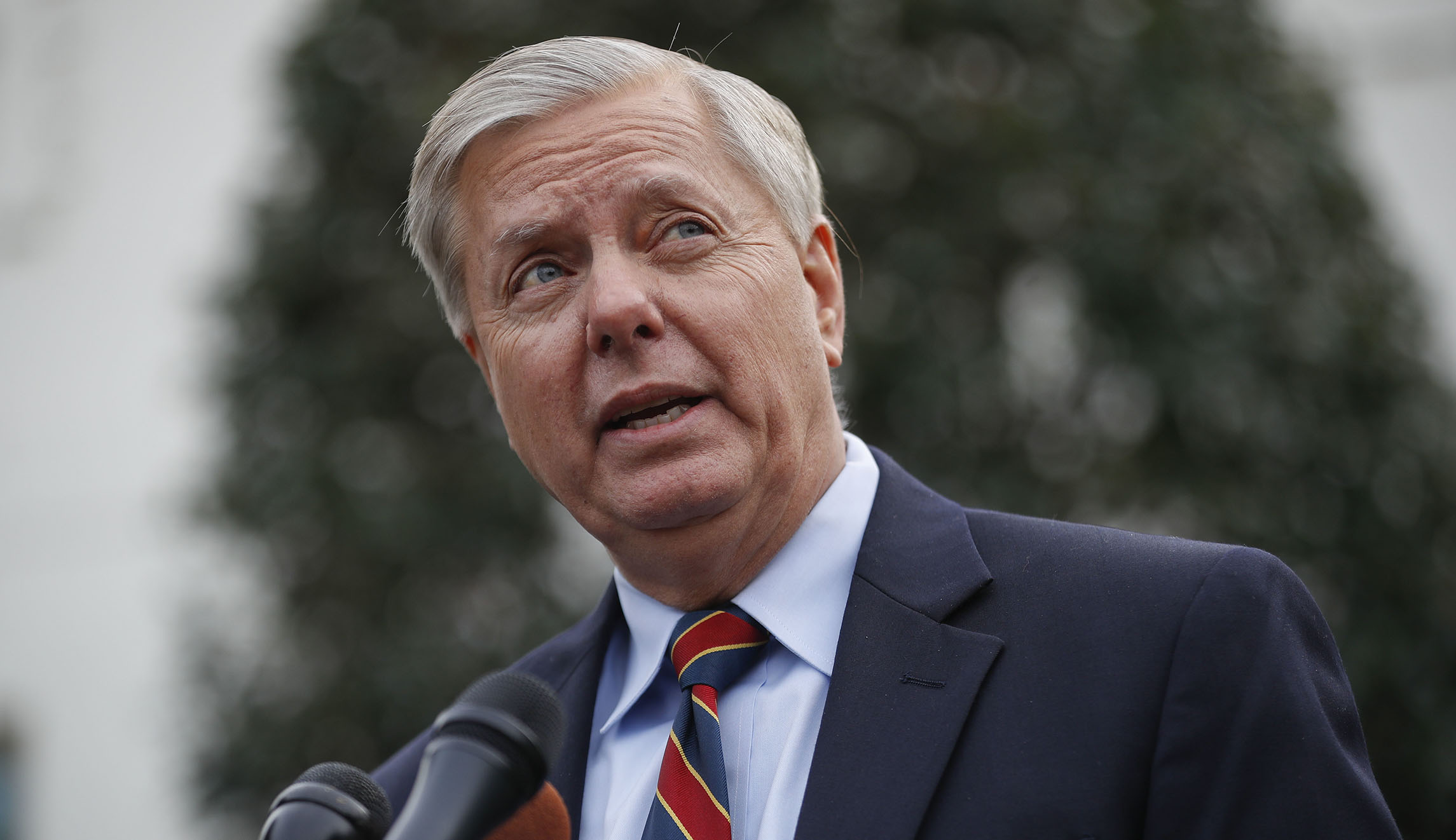 Sen. Lindsey Graham shows Trump how to talk like a politician