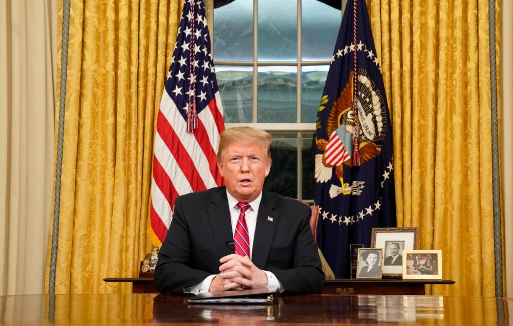 Trump’s big prime-time address barely moved the needle. That’s normal