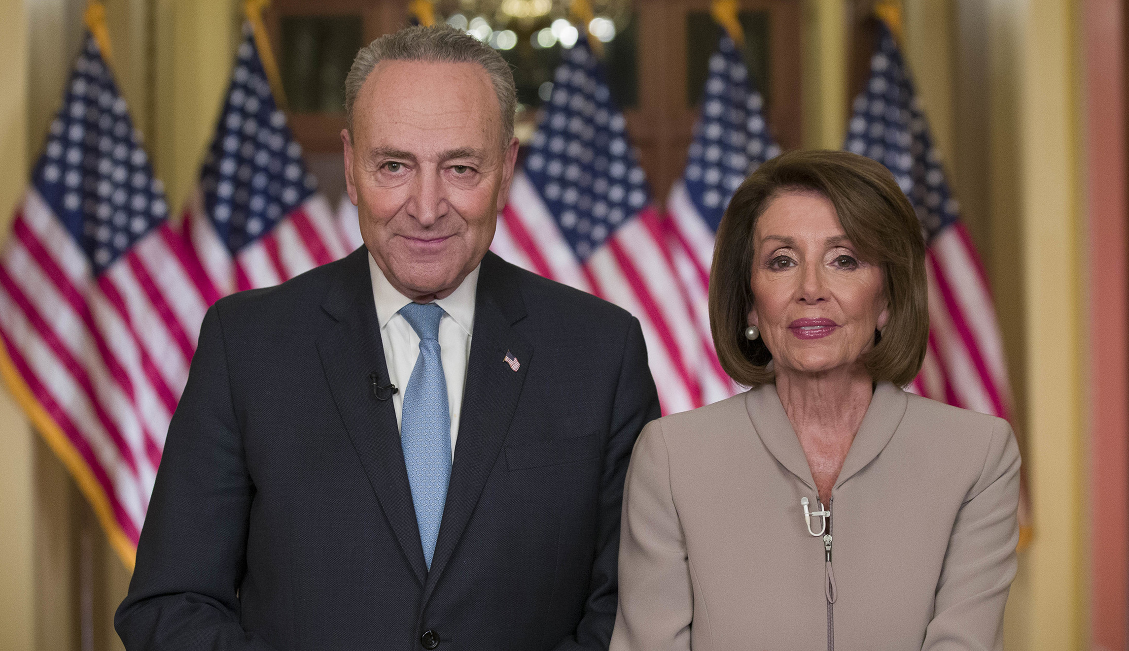 On immigration, Chuck and Nancy had stern words for progressive Democrats, too