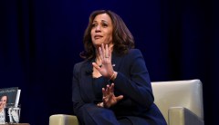 Kamala Harris publishes new book, promotes pervert
