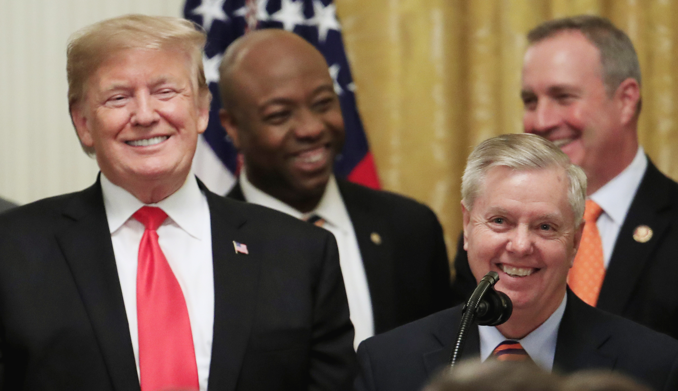 It doesn’t take a crazy conspiracy theory to explain why Lindsey Graham is supporting Donald Trump