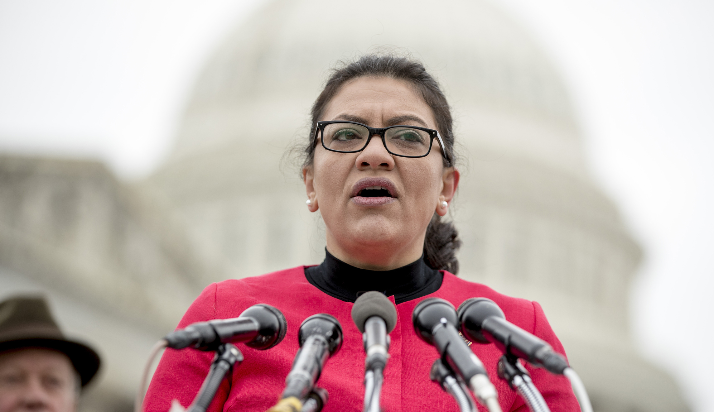 Rep. Rashida Tlaib condemns Trump’s ‘hate,’ takes no responsibility for her own