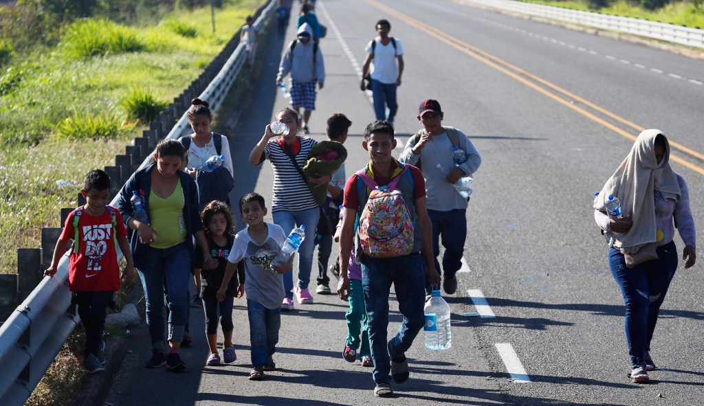 Mexico halts program for temporary asylum requests after another caravan forms