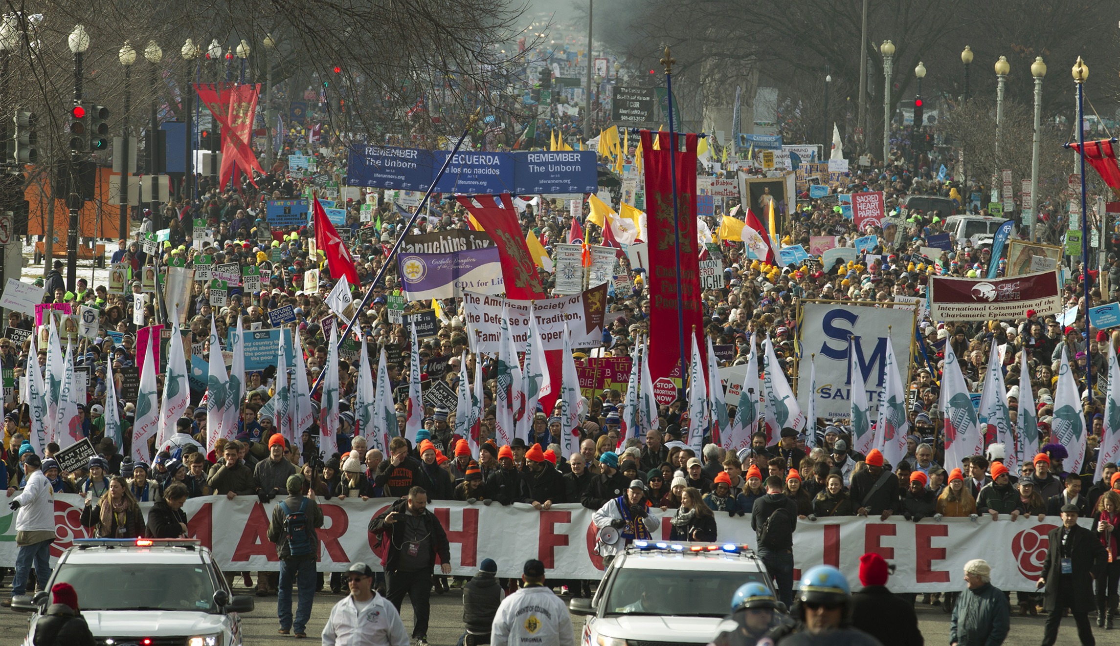 What anti-abortion activists at the March for Life think of Trump