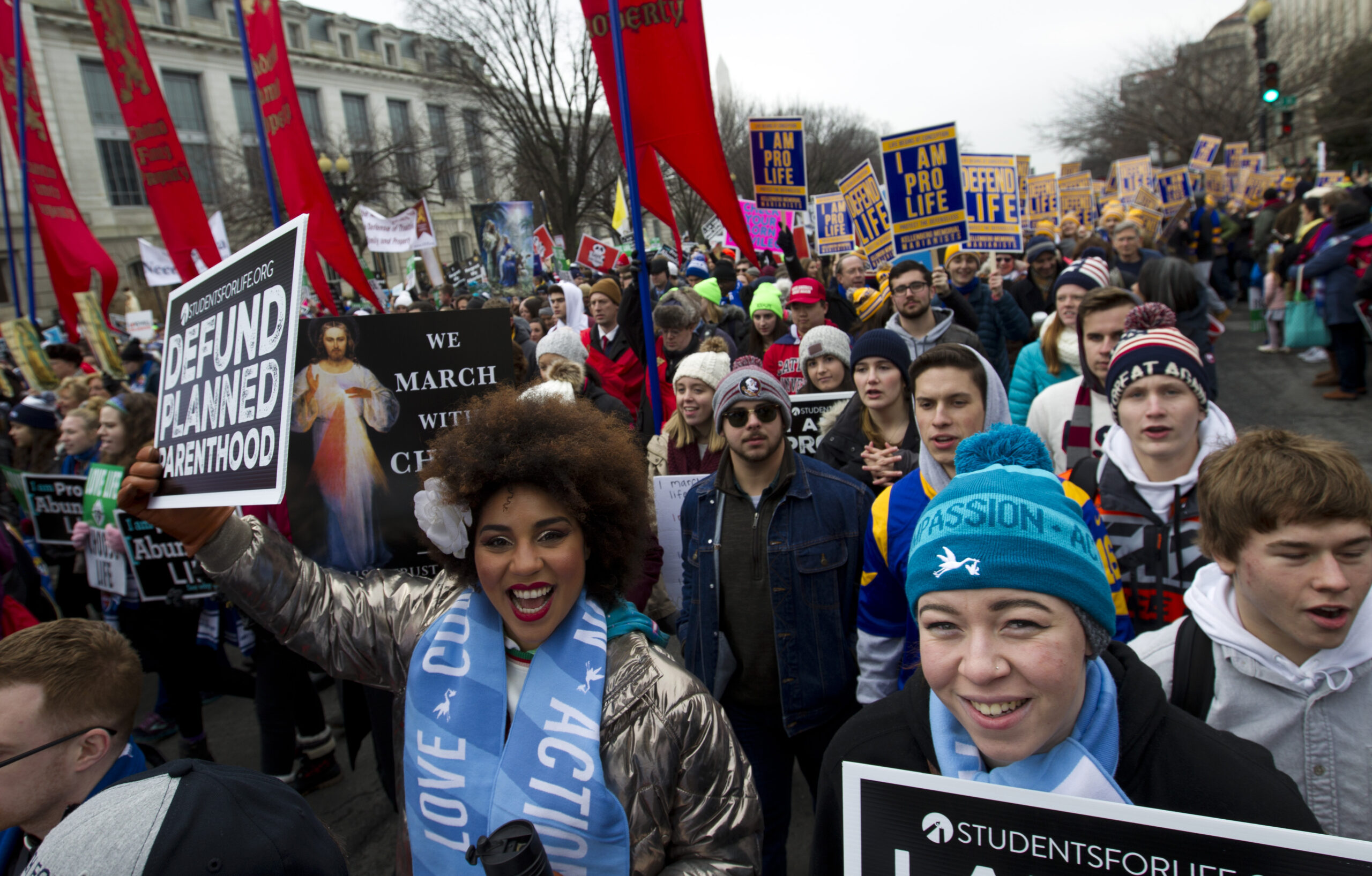 At March for Life, pro-life protesters ask for second shutdown over Planned Parenthood